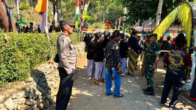 Lestarikan Tradisi Leluhur, Grebeg Suran dan Kirab Tumpeng Luweng Meriah Digelar di Paranggupito dengan Pengamanan Polri-TNI