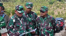 Dandim Ponorogo Dampingi Tim Pengawas Pembangunan Brigif / Yonif TP 530/RK Ponorogo