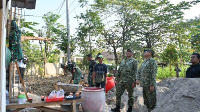 Dandim Ponorogo Dampingi Danrem 081/Dsj Tinjau Pra TMMD ke 129 Tahun 2026