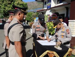 Kapolres Wonogiri Pimpin Sertijab Kasat Intelkam, Iptu Sutarto Bergeser Jabat Kapolsek Bulukerto