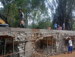 Sinergi TNI dan Masyarakat Sukseskan Empat Jembatan Garuda di Ponorogo