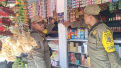 Satpol PP Kota Mojokerto Bersama KPPBC TMP B Sidoarjo dan Tim Gabungan Lakukan Operasi Rokok Ilegal