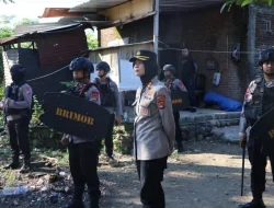 Gerebek Kampung Rawan Narkoba, Polres Sumbawa Amanakan 6,2 Gram Sabu dan Tersangka