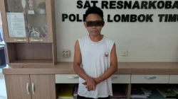 Polres Lombok Timur Tangkap Pengedar Narkoba, Sabu 33,45 Gram Diamankan