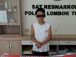 Polres Lombok Timur Tangkap Pengedar Narkoba, Sabu 33,45 Gram Diamankan