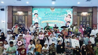 Peringati Hari Anak Nasional, RSUD R.T. Notopuro Sidoarjo Ajak 100 Anak Belajar Dunia Kesehatan Lewat Hospital Tour