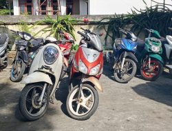 Polres Lombok Timur Ungkap Dugaan Kasus Curanmor, Tiga Terduga Pelaku dan Sembilan Motor Diamankan