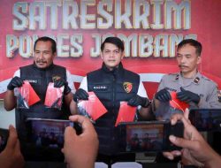 Polres Jombang Ungkap Komplotan Curanmor, Empat Tersangka Ditangkap