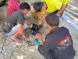 SH Terate Rayon Dolokgede Bantu Sumur Bor Warga Kurang Mampu