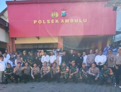HUT Bhayangkara ke-80, Polsek Ambulu Perkuat Sinergi dan Berikan Santunan Anak Yatim