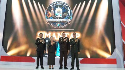Launching Inovasi Pelayanan “Simantap”, Satlantas Poreata Sidoarjo Hadirkan Layanan SIM Keliling Malam Hari