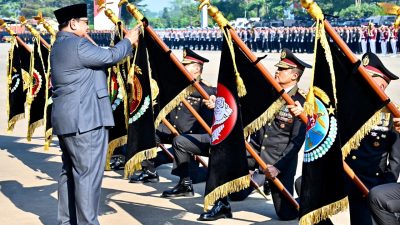 Kado Hari Bhayangkara ke-80, Polda Jateng Raih Penghargaan Tanda Kehormatan Nugraha Sakanti dari Presiden Prabowo