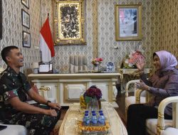 Wabup Mimik Idayana Sambut Dandim 0816 Sidoarjo, Perkuat Sinergi Sukseskan Koperasi Merah Putih