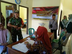 Kodim Ponorogo Gelar Safari KB Kes, Sasaran Non Fisik TMMD ke 129