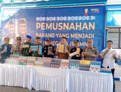 Bea Cukai Blitar Musnahkan Jutaan Batang Rokok Ilegal, Selamatkan Potensi Penerimaan Negara Rp1,85 Miliar