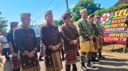 Angkon Muakhi, Pangdam XXI Radin Inten Dianugerahi Gelar Pangeran Satria Negara