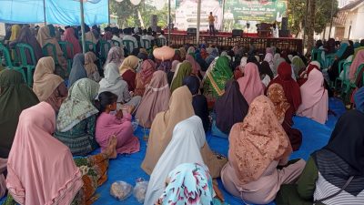 Peringati 1 Muharram 1448 H, Desa Bumi Restu Gelar Pengajian Akbar dan Santunan Anak Yatim