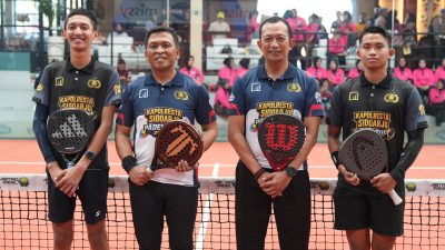Polresta Sidoarjo Gelar Turnamen Padel Cup I, Meriahkan Hari Bhayangkara ke-80
