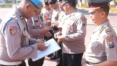 Bidpropam Polda Jatim Gelar Operasi Gaktibplin Anggota Polresta Sidoarjo