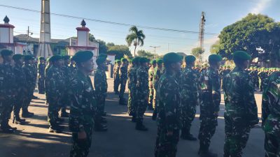 Forkopimda Wonogiri Sambut 482 Prajurit Brigif TP-53 dan Yonif TP-448, Siap Perkuat Ketahanan Wilayah dan Dukung Pembangunan