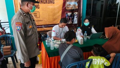 Polri Dukung Layanan Kesehatan Terintegrasi di Purwantoro, Ratusan Warga Desa Kepyar Ikuti Skrining Penyakit Gratis