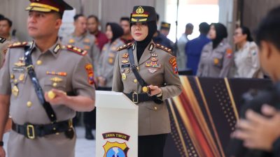 AKBP Yenni Diarty Resmi Jabat Kapolres, Polwan Pertama Pimpin Polres Bojonegoro
