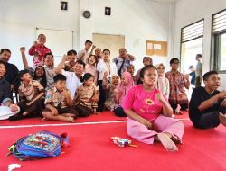 Dua Mahasiswa Luar Negeri Asal Kuwait dan India, Unej serta Unipar Kunjungi SLB Perpenca Wuluhan