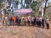 Polsek Sukorejo bersama KPH Sampung Pasang Banner Larangan Bakar Hutan dan Lahan
