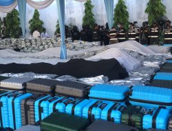 BNN Bersama Tim Gabungan Ungkap Gudang 3,37 Ton Narkotika di Gresik