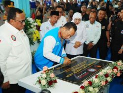 Kapolri Jenderal Polisi Listyo Sigit Prabowo Resmikan Gedung KSPSI AGN Jawa Timur