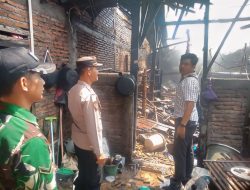 Polres Wonogiri Bergerak Cepat Tangani Kebakaran Rumah di Ngadirojo, Kerugian Ditaksir Capai Rp100 Juta