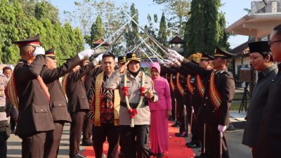 Sejarah Baru, Polwan Pertama AKBP Raswidiati Pimpin Polres Lampung Utara