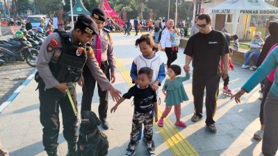 Polisi Berikan Rasa Aman dan Nyaman Aktivitas Warga di Akhir Pekan