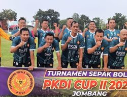 Kesebelasan Kabupaten Mojokerto Juara Grup C, Melaju ke 12 Besar di Turnamen PKDI Cup II 2026