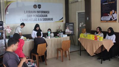 Sambut HUT ke-81 Kemerdekaan RI, Lapas Sidoarjo Gelar Pemeriksaan Kesehatan Gratis bagi Masyarakat