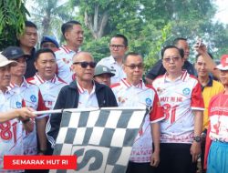 Wabup Lampung Utara Romli: Jadikan Gerak Jalan Sebagai Derap Semangat Kemerdekaan