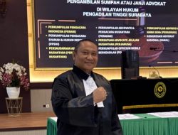 Sekretaris LPKSM Pasopati Madiun Resmi Disumpah Jadi Advokat, Akan Perkuat Perlindungan Konsumen