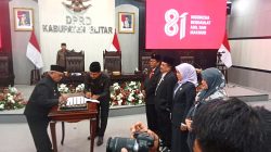 DPRD Kabupaten Blitar Gelar Sidang Paripurna, Sepakati Nota Kesepakatan KUA-PPAS 2027