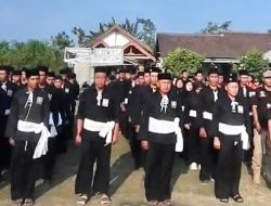 PSHT Ranting Wuluhan Ikut Serta Upacara Bendera HUT RI ke-81