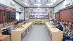 Polres Jombang Gelar Rakor Pengamanan Istighotsah Akbar Pra Muktamar NU ke-35