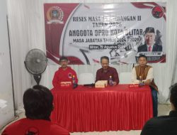 Ketua DPRD Kota Blitar Gelar Reses Masa Persidangan II 2026, Tekankan Peran Strategis Generasi Z Sebagai Kunci Pergerakan Partai