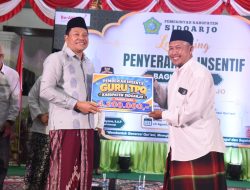 Pemkab Sidoarjo Salurkan Insentif Rp23 Miliar untuk 5.500 Guru TPQ