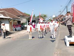 BP3RI Meriahkan Gerak Jalan HUT Kemerdekaan RI ke-81 di Songgon
