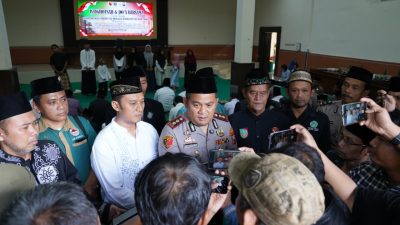 Polres Jombang Gelar Istighosah dan Doa Bersama Perkokoh Sinergitas serta Jaga Kondusivitas Kamtibmas Menjelang Muktamar NU ke-35