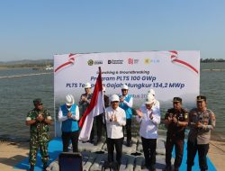 Polres Wonogiri Dukung Launching PLTS 100 GWp, Kawal Program Ketahanan Energi Nasional