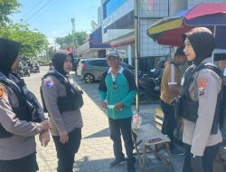 Patroli Polwan Jenggala Presisi Polresta Sidoarjo Sasar Sejumlah Titik, Pastikan Situasi Wilayah Kondusif