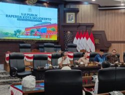 Sebelum Masuk Masa Tahapan, DPRD Kota Mojokerto Gelar Uji Publik Tiga Raperda Inisiatif Libatkan Masyarakat