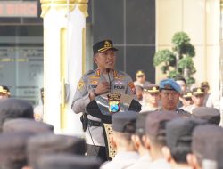 Kapolresta Sidoarjo Pimpin Apel Siaga Kamtibmas, Tekankan Deteksi Dini dan Kesiapsiagaan Personel