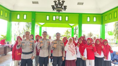 Cegah Bullying dan Paham Radikal, Sat Binmas Polresta Sidoarjo Gelar Curhat Kamtibmas