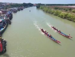 PWI Sampang Apresiasi Lomba Dayung Kampoeng Keddep di Sungai Juklanteng